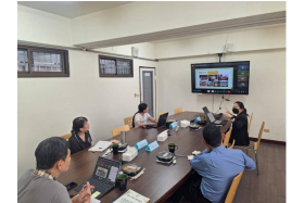 展示學生與瑪莉亞基金會磐石工作隊的實作成果