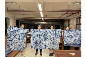 藍染工作坊成果